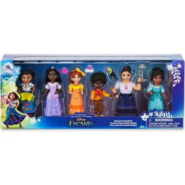 Disney Encanto Madrigal Family Exclusive 3 Mini Figure 6-Pack Gift