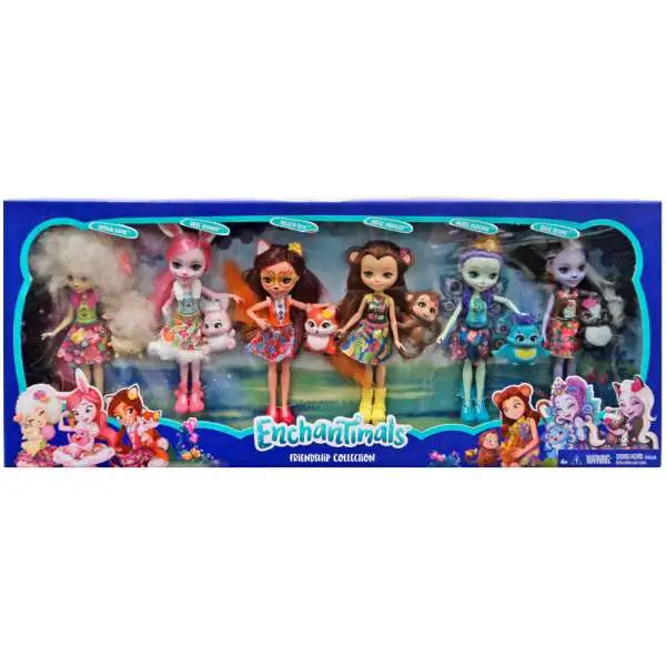 Enchantimals Friendship Collection Doll 6-Pack