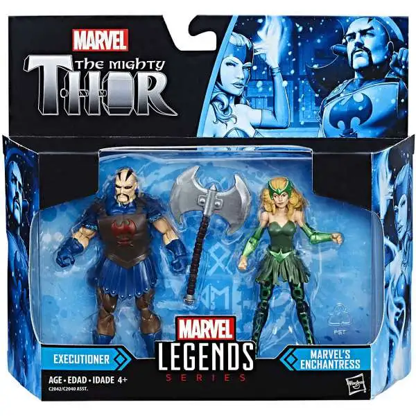 Thor: Ragnarok Marvel Legends Enchantress & Executioner Action Figure 2-Pack