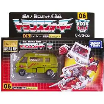 Transformers Japanese Renewal Encore Ratchet Exclusive Action Figure #06