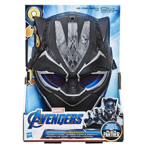 Marvel Avengers Endgame Vibranium Power FX Mask Role Play Accessory Set