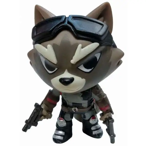 Funko Marvel Avengers Endgame Mystery Minis Rocket 1/24 Mystery Minifigure [Quantum Realm Suit, Guns Loose]