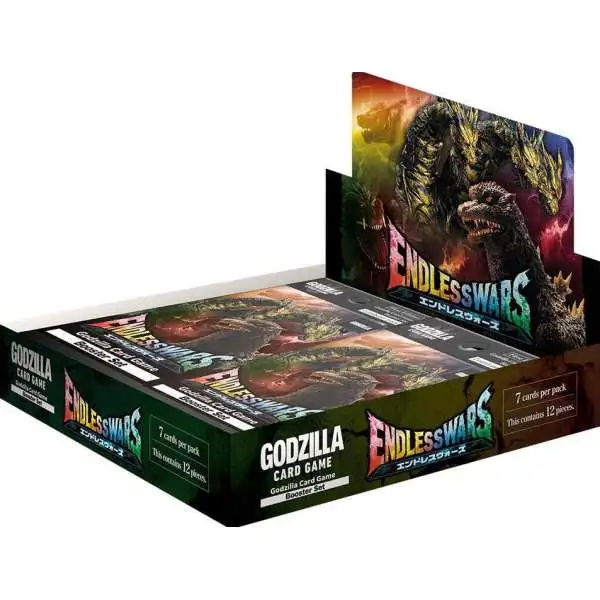 Godzilla Trading Card Game Endless Wars Booster Box BP04 12 Packs
