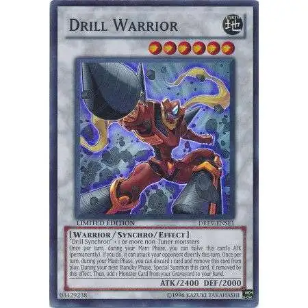 YuGiOh YuGiOh 5D's Duelist Revolution Special Edition Super Rare Drill Warrior DREV-ENSE1
