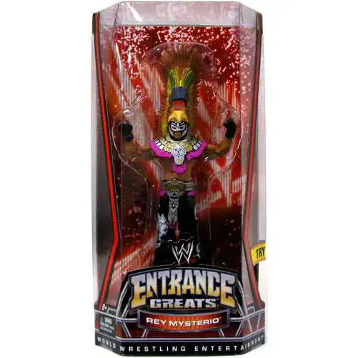 WWE Wrestling Entrance Greats Rey Mysterio Action Figure Mattel