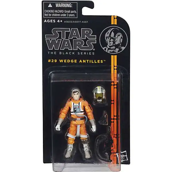 Star Wars The Empire Strikes Back Black Series Wave 5 Wedge Antilles Action Figure #29 [Damaged Package]
