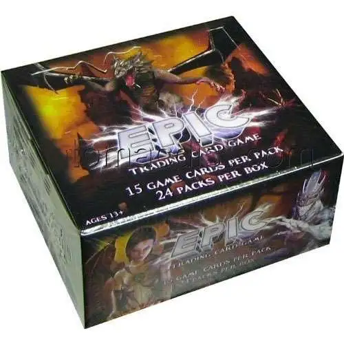 Trading Card Game Epic Battles Booster Box [24 Packs]