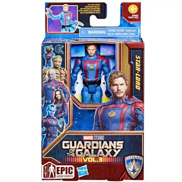 Marvel Guardians of the Galaxy Vol. 3 Epic Hero Series Star Lord Action Figure