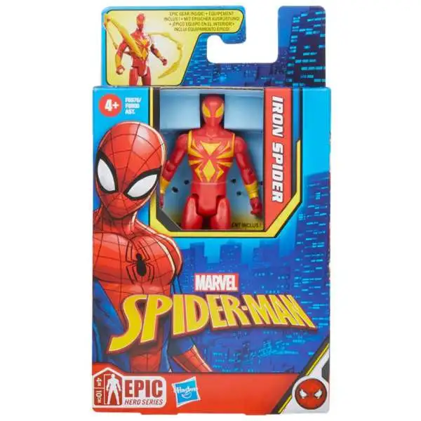 Marvel Spider-Man Epic Hero Series Iron Spider Action Figure (Pre-Order ships April)