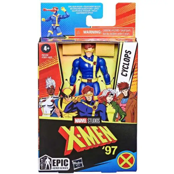 Marvel X-Men 97 Epic Hero Series Cyclops Action Figure