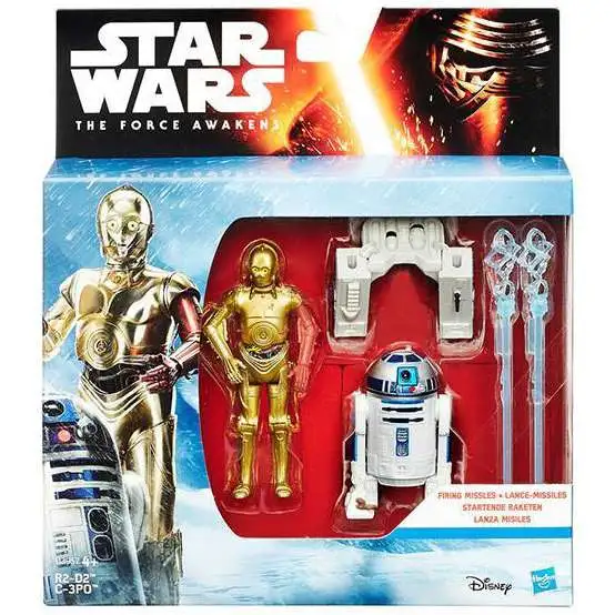 Star Wars The Force Awakens R2-D2 & C-3PO Action Figure 2-Pack [Firing Missiles]