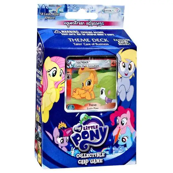 My Little Pony Friendship is Magic Equestrian Odysseys Takin' Care of Business Theme Deck