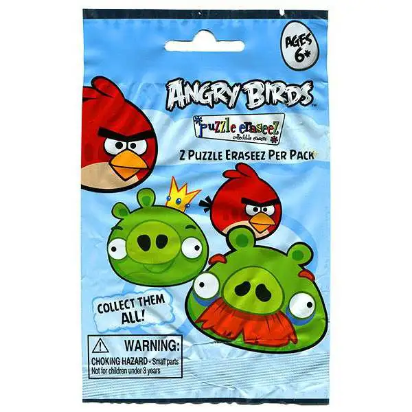Eraseez Angry Birds Eraser 2-Pack