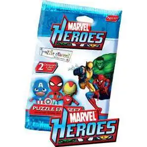 Puzzle Eraseez Marvel Heroes Eraser 2-Pack