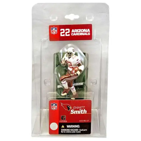 McFarlane Toys NFL Arizona Cardinals Sports Picks Football Series 6 Emmitt  Smith Action Figure Red Jersey White Gloves - ToyWiz