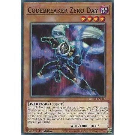 YuGiOh Eternity Code Common Codebreaker Zero Day ETCO-EN002