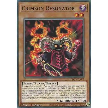 YuGiOh Eternity Code Common Crimson Resonator ETCO-EN017