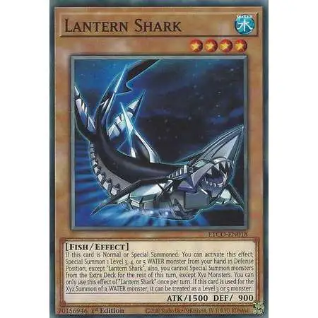 YuGiOh Eternity Code Common Lantern Shark ETCO-EN018