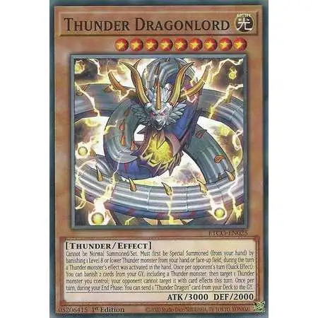 YuGiOh Eternity Code Common Thunder Dragonlord ETCO-EN025