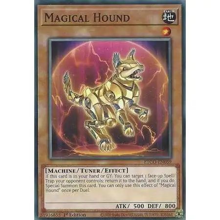 YuGiOh Eternity Code Common Magical Hound ETCO-EN039