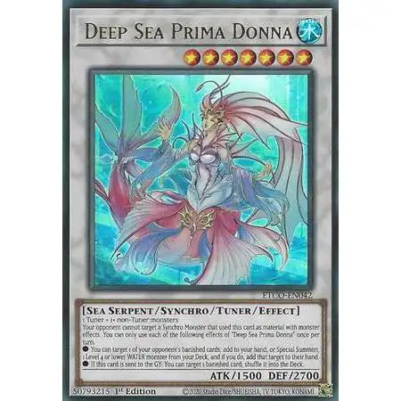 YuGiOh Eternity Code Ultra Rare Deep Sea Prima Donna ETCO-EN042