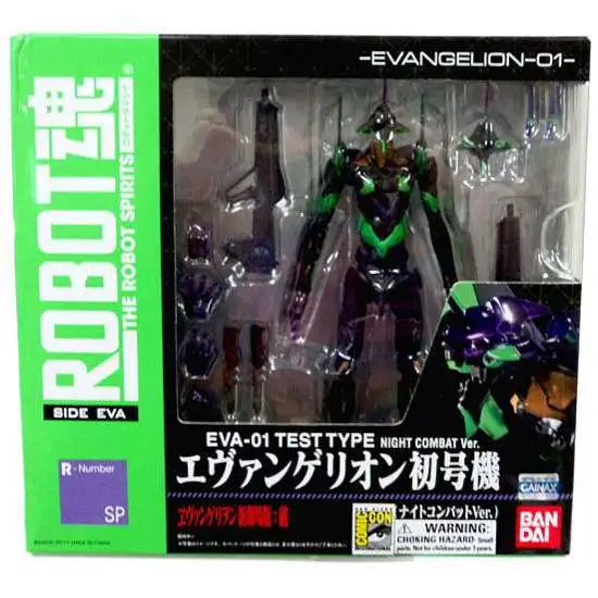 Neon Genesis Evangelion Robot Spirits EVA-01 Test Type Exclusive Action Figure [Night Combat]