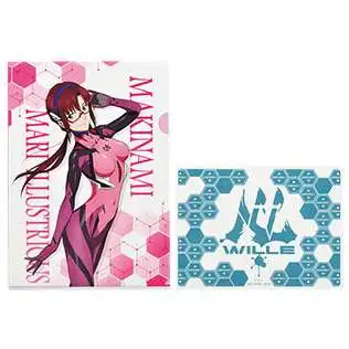 Neon Genesis Evangelion Ichibankuji Evangelion - EVA Pilots Assemble Mari Illustrious Makinami File & Sticker Set [Lottery Prize H]