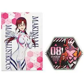 Neon Genesis Evangelion Ichibankuji Evangelion - EVA Pilots Assemble Mari Illustrious Makinami File & Sticker Set [Version 2, Lottery Prize H]