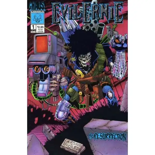 Chaos! Comics Evil Ernie: The Resurrection #1 Comic Book [Silver Foil Logo]