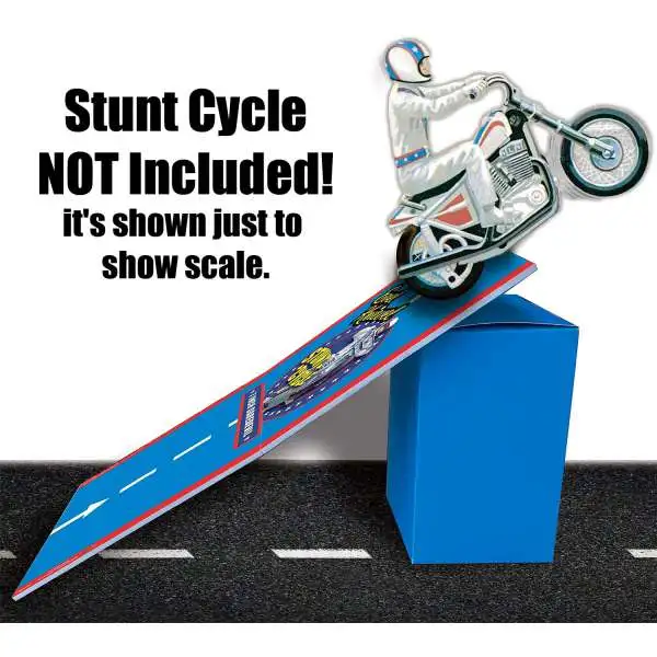Evel Knievel Stow & Go Ramp Playset [Stunt Cycle NOT Included!]