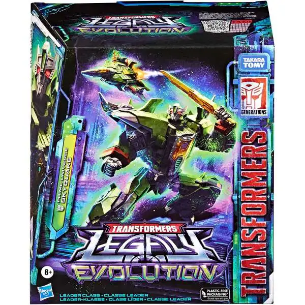 Transformers Generations Legacy Evolution Prime Skyquake Leader Action Figure