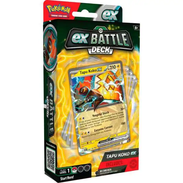 Pokemon Tapu Koko ex Battle Deck [60 Cards]
