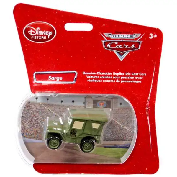 Disney / Pixar Cars 1:48 Single Packs Sarge Exclusive Diecast Car