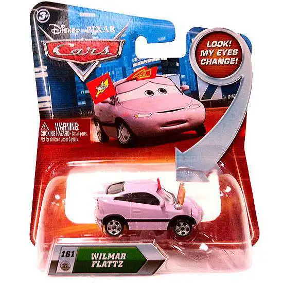 Disney / Pixar Cars Lenticular Eyes Series 2 Wilmar Flattz Diecast Car