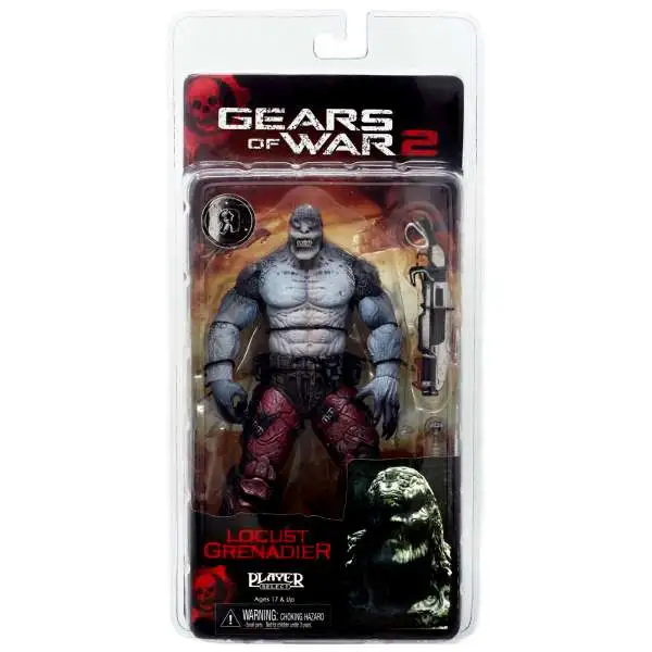 NECA Gears of War 2 Locust Grenadier Exclusive Action Figure