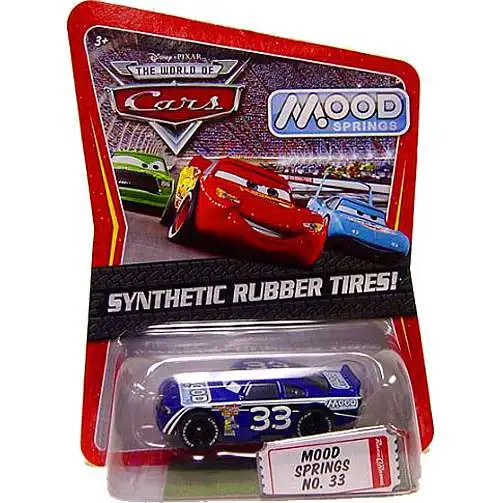 Disney / Pixar Cars The World of Cars Synthetic Rubber Tires Mood Springs No. 33 Exclusive Diecast Car