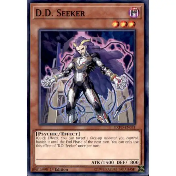 YuGiOh Trading Card Game Extreme Force Common D.D. Seeker EXFO-EN031