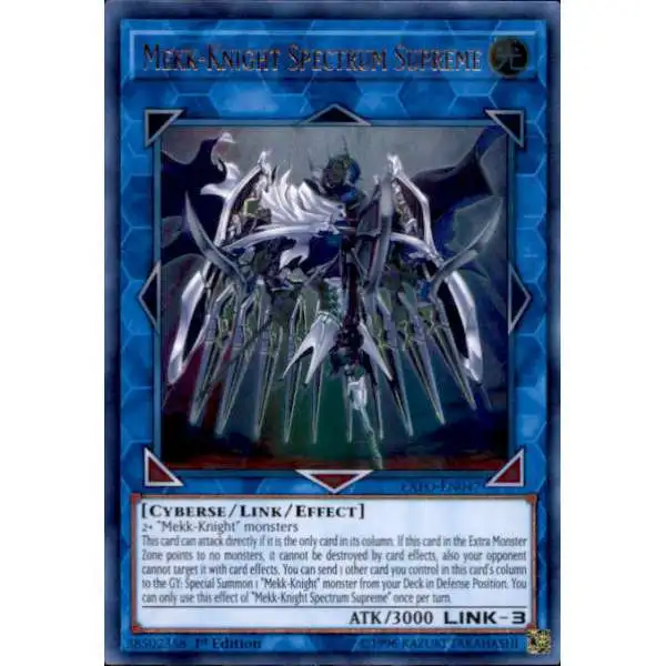 YuGiOh Trading Card Game Extreme Force Ultra Rare Mekk-Knight Spectrum Supreme EXFO-EN047