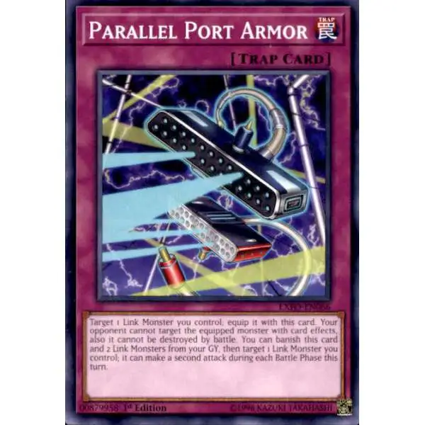 YuGiOh Trading Card Game Extreme Force Common Parallel Port Armor EXFO-EN066