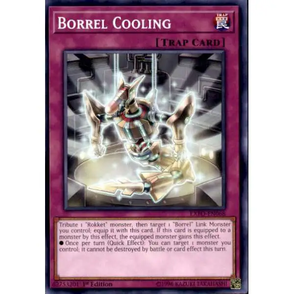 YuGiOh Trading Card Game Extreme Force Common Borrel Cooling EXFO-EN068
