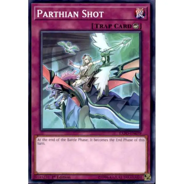 YuGiOh Trading Card Game Extreme Force Common Parthian Shot EXFO-EN079