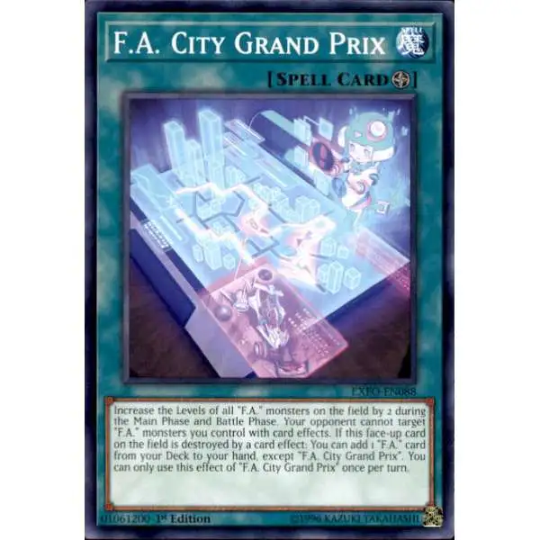 YuGiOh Trading Card Game Extreme Force Common F.A. City Grand Prix EXFO-EN088