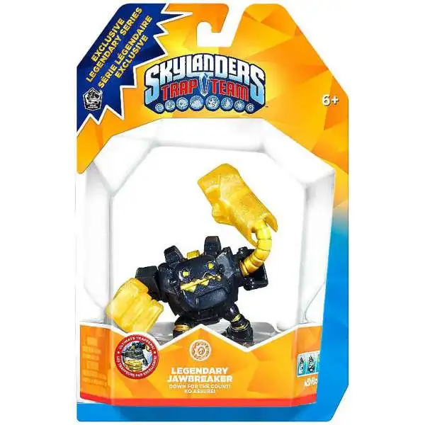 Skylanders Trap Team Trap Master Legendary Jawbreaker Exclusive Figure Pack