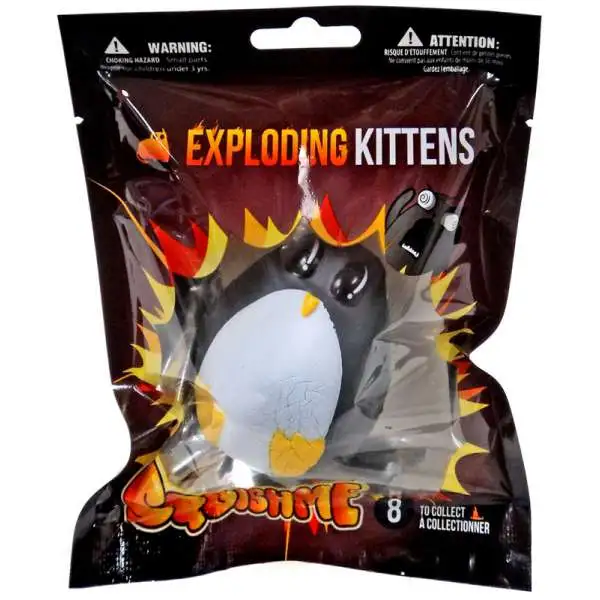 Exploding Kittens SquishMe Adorable Penguin Squeeze Toy