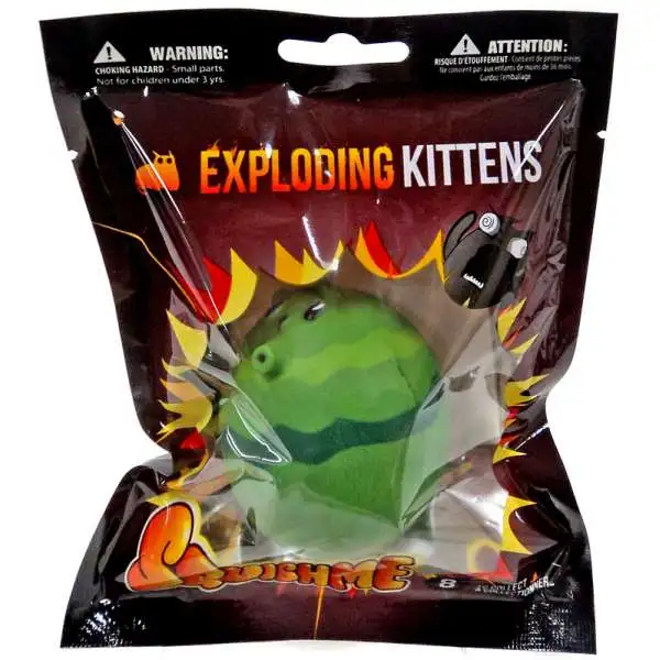 Exploding Kittens SquishMe Cattermelon Squeeze Toy