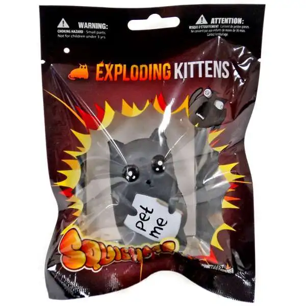 Exploding Kittens SquishMe Pet Me Kitten Squeeze Toy