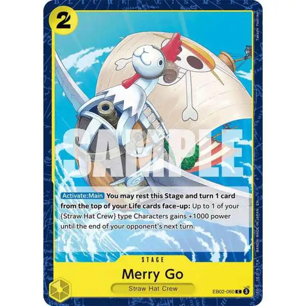 One Piece Trading Card Game Extra Booster: Anime 25th Collection Common Merry Go EB02-060