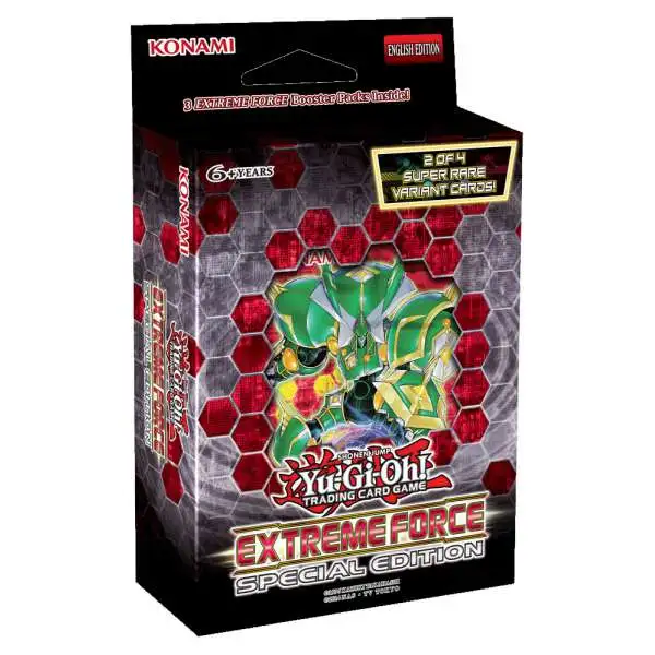 YuGiOh Extreme Force Special Edition [3 Booster Packs, 2 Super Rare Cards]