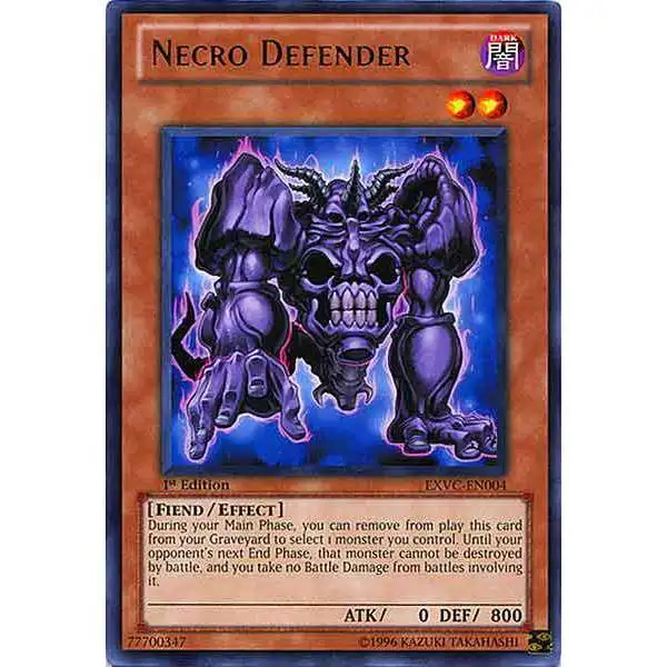 YuGiOh YuGiOh 5D's Extreme Victory Rare Necro Defender EXVC-EN004