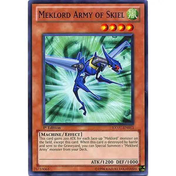 YuGiOh YuGiOh 5D's Extreme Victory Common Meklord Army of Skiel EXVC-EN013